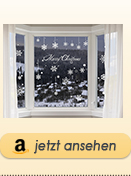 100-er Set Schneeflocken Fensterbilder