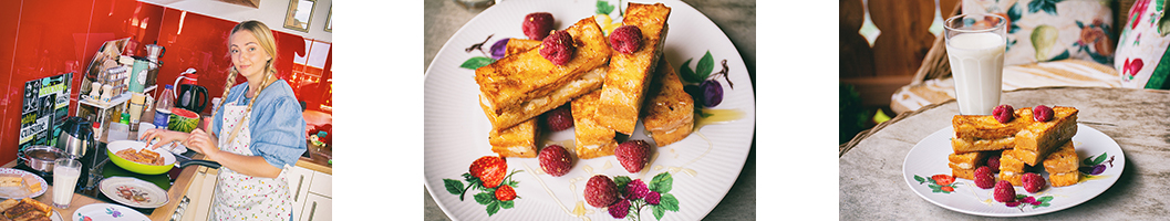 6lucina cucina french toast armer ritter mandelcreme mandelmus rezept