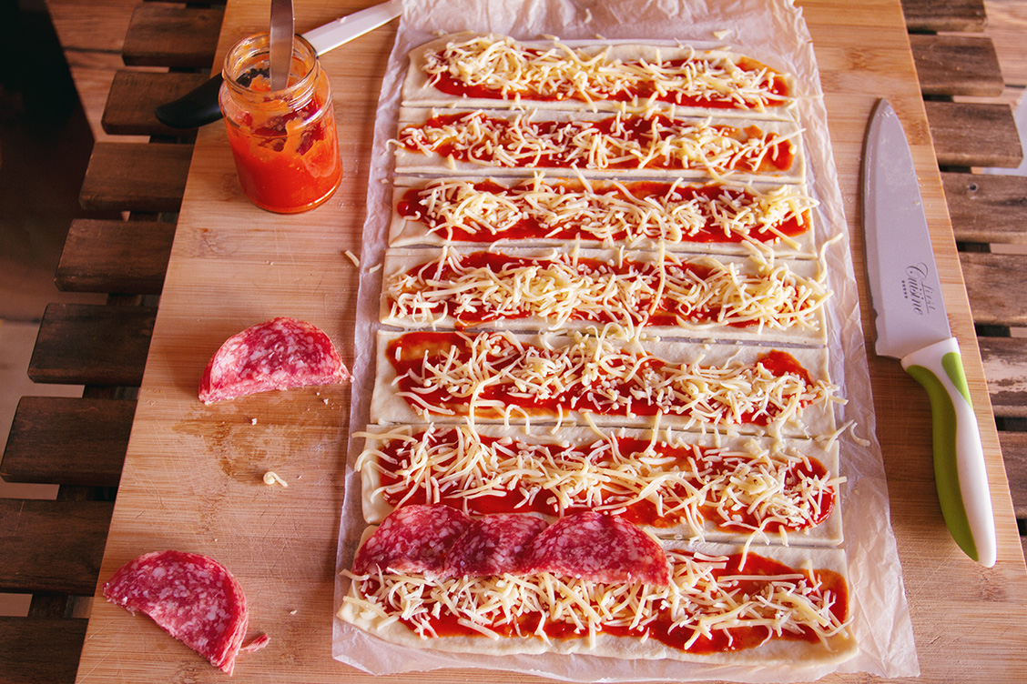7 pizzarosen rezept negroni milano salame alma kaese